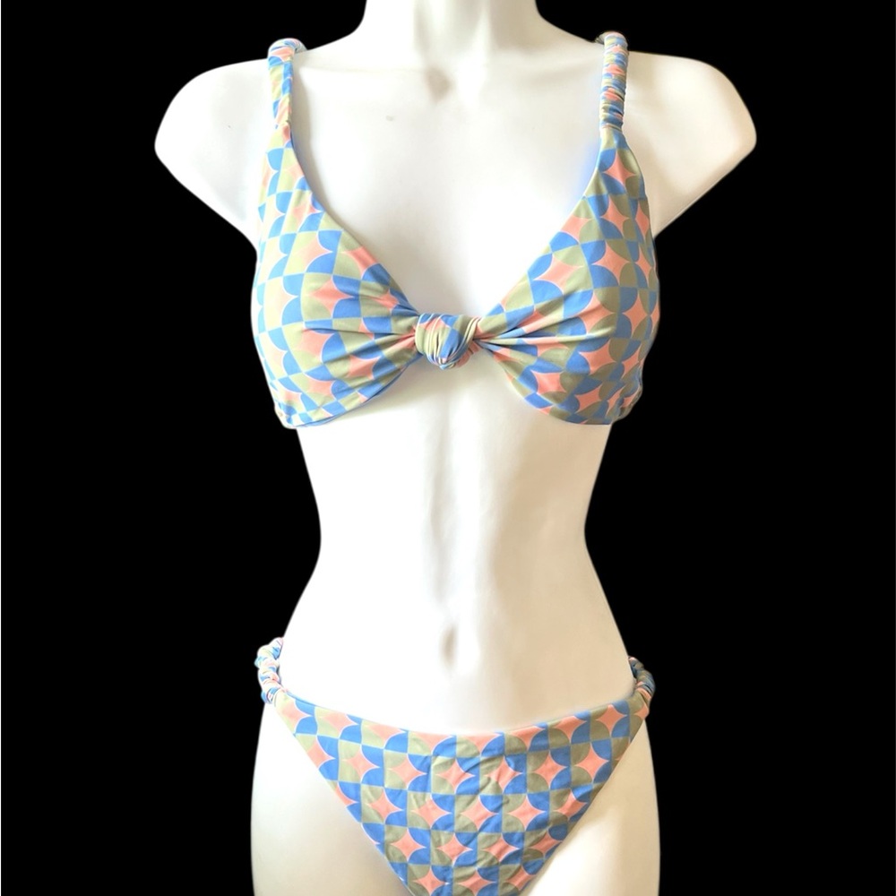 Colorful Geometric Bikini Set